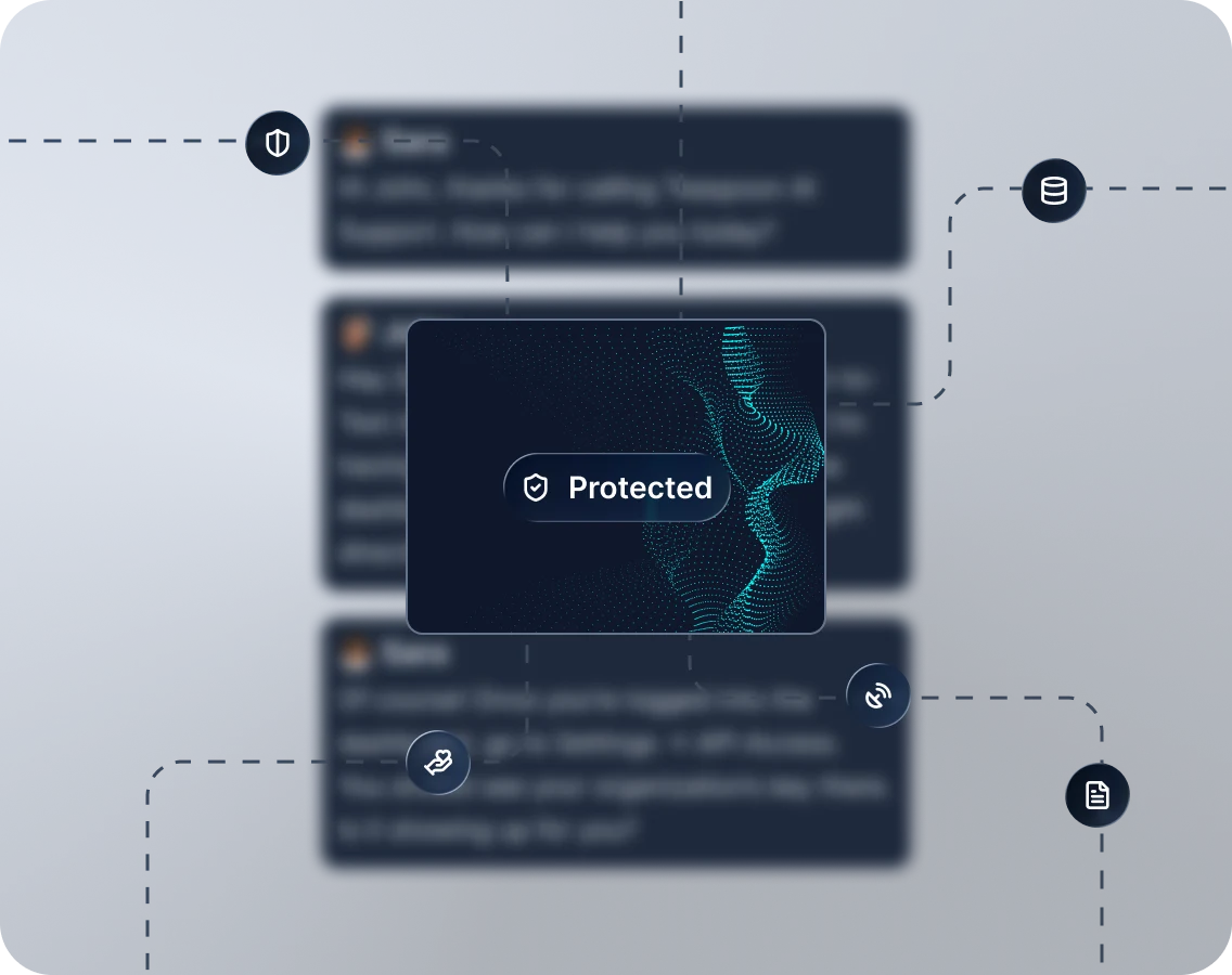 Your audio stays where you put it